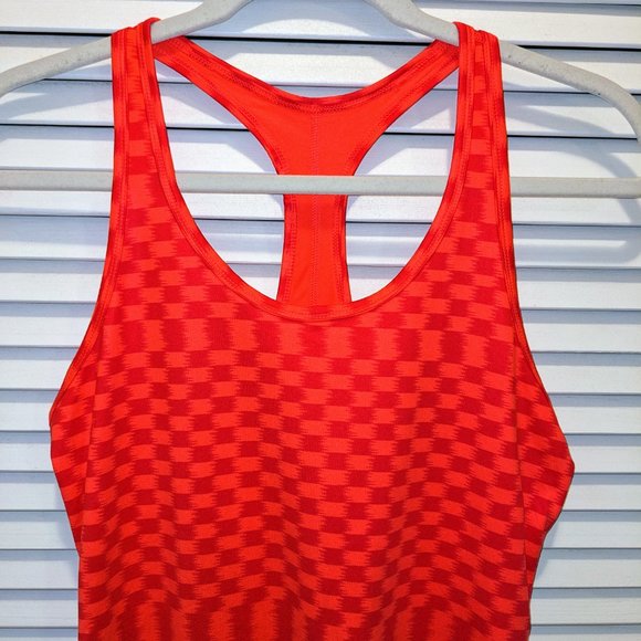 Nike 613623 Women's Dri Fit Ikat G87 Slim Fit Racerback Tank Top Crimson Medium - Picture 4 of 7